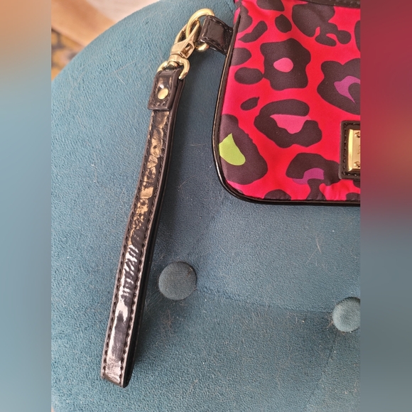 Betsey Johnson Cheetah Print Wristlet
